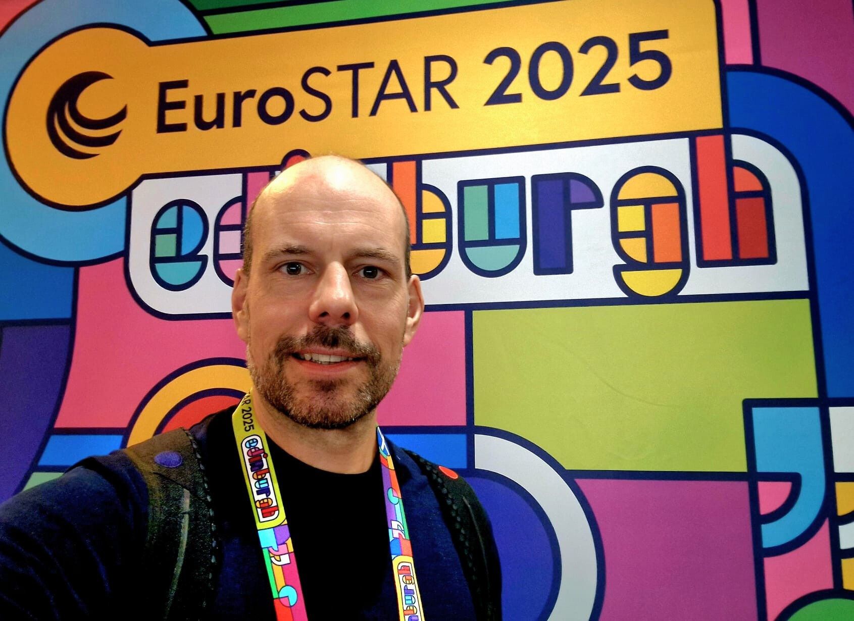 Florian Fieber for TestSolutions at EuroSTAR 2025