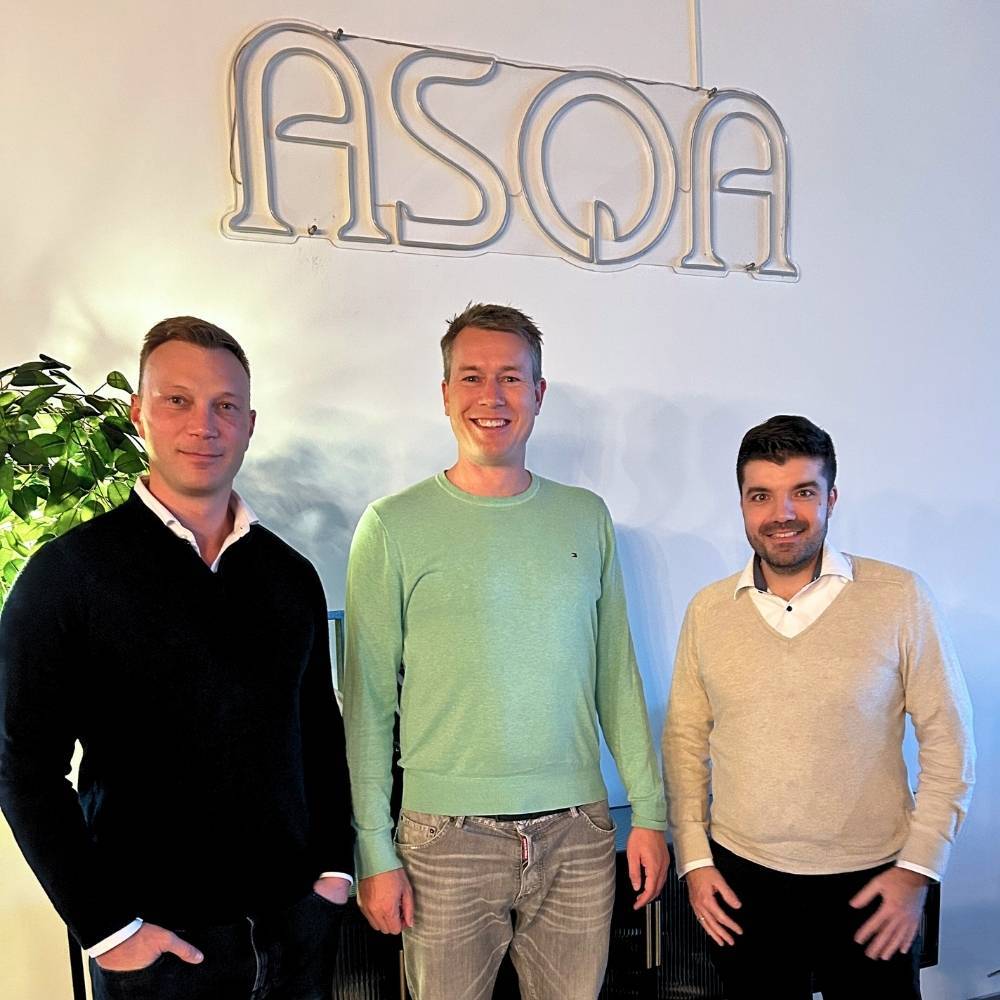 f.l.t.r. Kai Stammnitz of TestSolutions, Enrico Ausborn of ASQA, Vittorio Monteiro of TestSolutions
